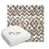 Picture of Inga Merino | 19" x 19" Bullnose Contoured Rounded Back Wicker Chair Cushion - Sunbrella© Fabric