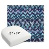 Picture of Inga Waterscape | 19" x 19" Bullnose Contoured Rounded Back Wicker Chair Cushion - Sunbrella© Fabric