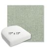 Picture of Kismet Moss | 19" x 19" Bullnose Contoured Rounded Back Wicker Chair Cushion - Sunbrella© Fabric