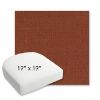 Picture of Play Adobe | 19" x 19" Bullnose Contoured Rounded Back Wicker Chair Cushion - Sunbrella© Fabric