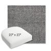 Picture of Chartres Granite | 20" x 20" Bullnose Contoured Rounded Back Wicker Chair Cushion - Sunbrella© Fabric