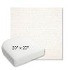 Picture of Litchfield Snow | 20" x 20" Bullnose Contoured Rounded Back Wicker Chair Cushion - Sunbrella© Fabric