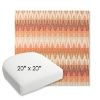 Picture of Valley Desert | 20" x 20" Bullnose Contoured Rounded Back Wicker Chair Cushion - Sunbrella© Fabric