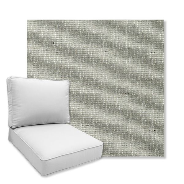 Picture of Bark Pebble | Universal Deep Seating Outdoor Cushions SIZE A