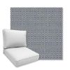 Picture of Chesterfield Graphite | Universal Deep Seating Outdoor Cushions SIZE A