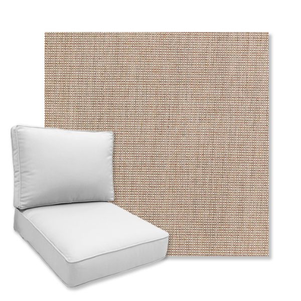 Picture of Coastline Honey | Universal Deep Seating Outdoor Cushions SIZE A