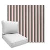 Picture of Fenway Coal | Universal Deep Seating Outdoor Cushions SIZE A