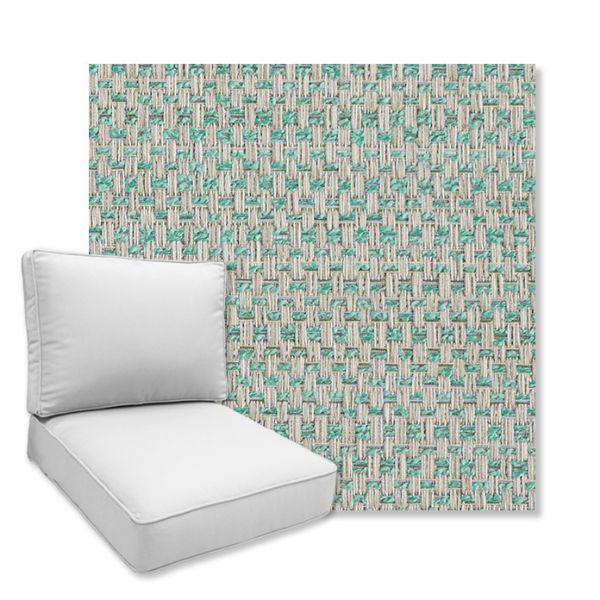 Picture of Fisher Seaglass | Universal Deep Seating Outdoor Cushions SIZE A