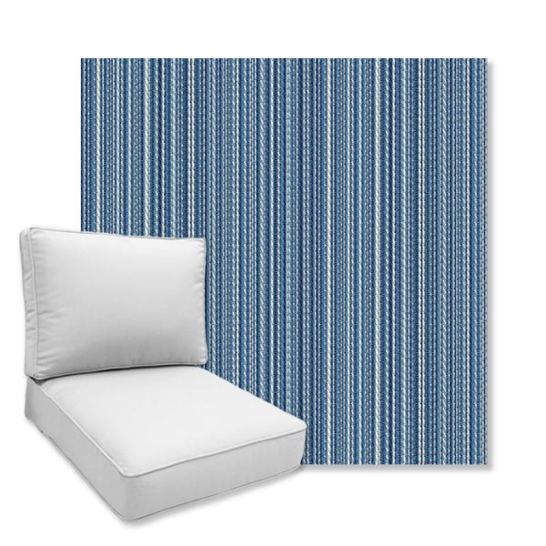 Picture of Jinga Nautical | Universal Deep Seating Outdoor Cushions SIZE A