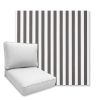 Picture of Kinzie Steel | Universal Deep Seating Outdoor Cushions SIZE A