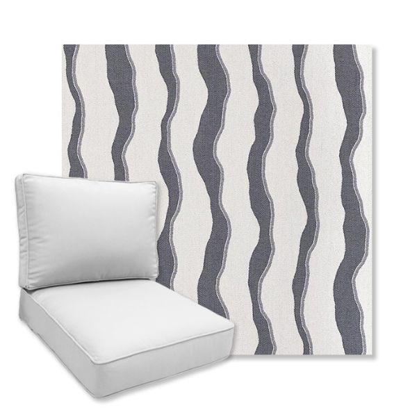 Picture of Leeward Baltic | Universal Deep Seating Outdoor Cushions SIZE A