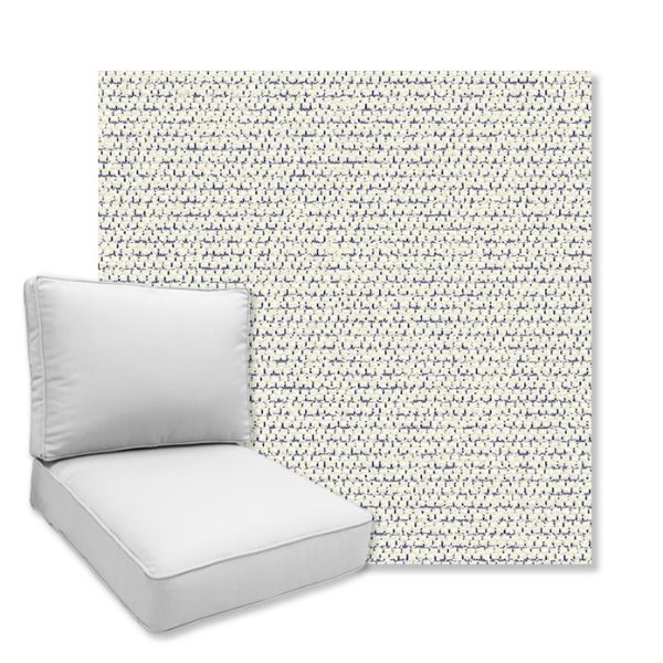 Picture of Loft Midnight | Universal Deep Seating Outdoor Cushions SIZE A