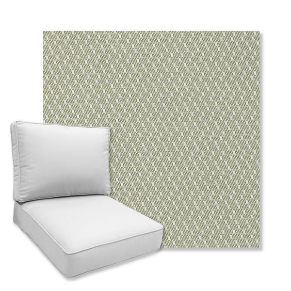 Picture of Raindrop Sage | Universal Deep Seating Outdoor Cushions SIZE A
