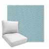 Picture of Reflections Lagoon | Universal Deep Seating Outdoor Cushions SIZE A