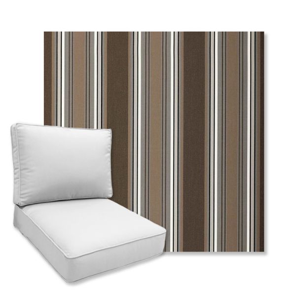 Picture of Sail Away Coco | Universal Deep Seating Outdoor Cushions SIZE A