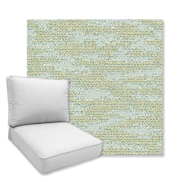 Picture of Seascape Spring | Universal Deep Seating Outdoor Cushions SIZE A
