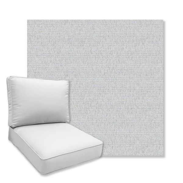 Picture of Coastline Mist | Universal Deep Seating Outdoor Cushions SIZE B