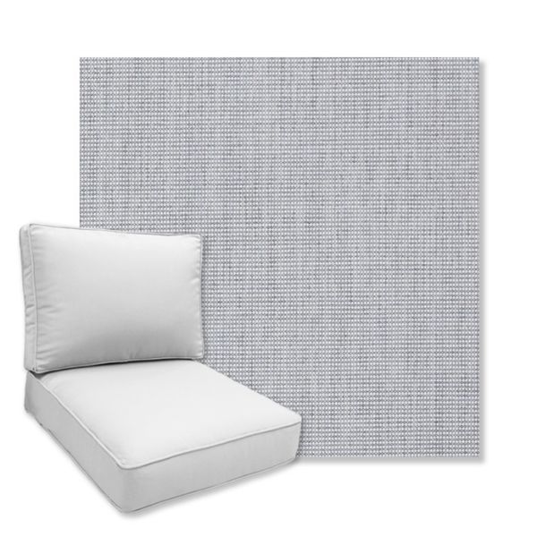 Picture of Coastline Sky | Universal Deep Seating Outdoor Cushions SIZE B