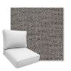 Picture of Confections Graphite | Universal Deep Seating Outdoor Cushions SIZE B