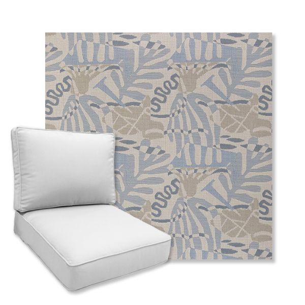 Picture of Fantasy Sky | Universal Deep Seating Outdoor Cushions SIZE B