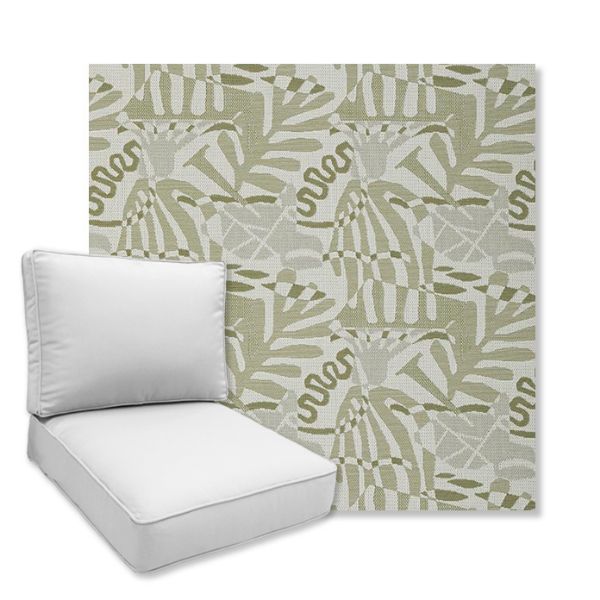 Picture of Fantasy Spring | Universal Deep Seating Outdoor Cushions SIZE B