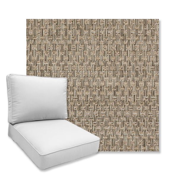 Picture of Fisher Jute | Universal Deep Seating Outdoor Cushions SIZE B