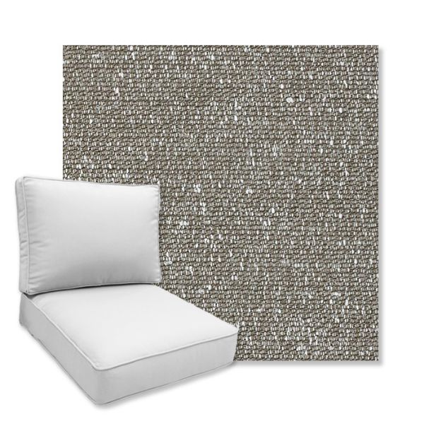 Picture of Flurry Granite | Universal Deep Seating Outdoor Cushions SIZE B