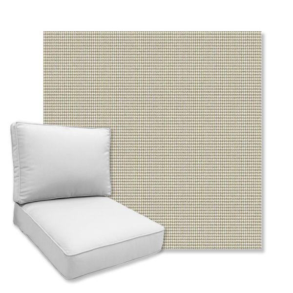 Picture of Gidget Jute | Universal Deep Seating Outdoor Cushions SIZE B