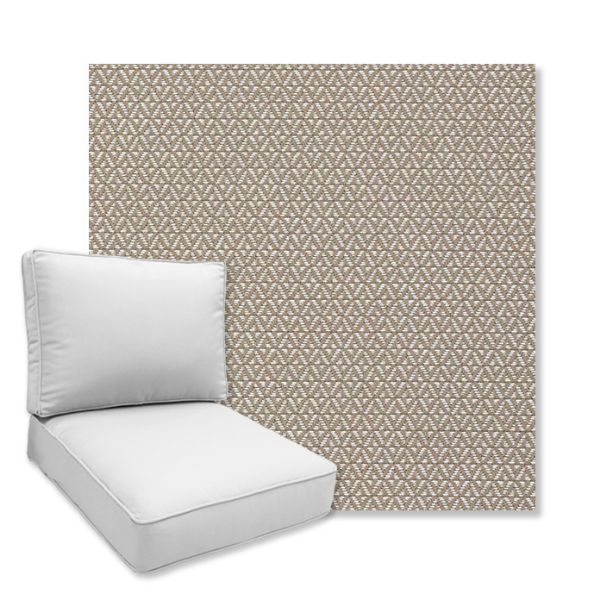 Picture of Plateau Sand | Universal Deep Seating Outdoor Cushions SIZE B
