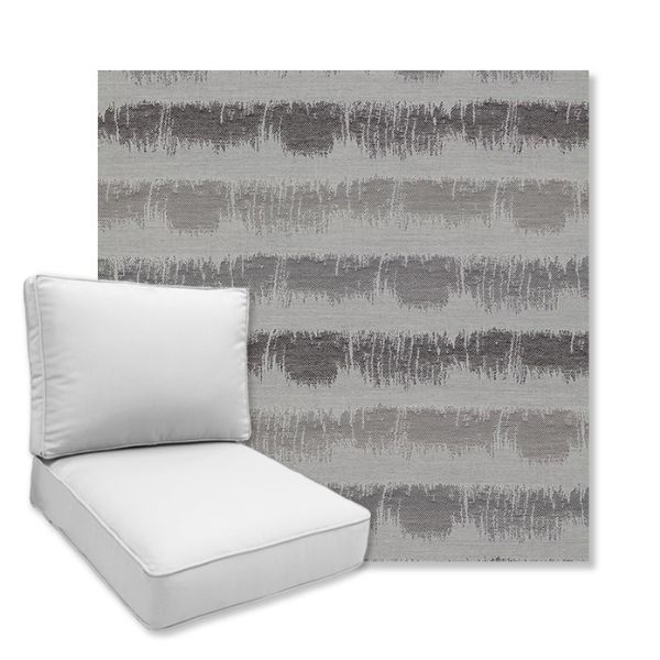 Picture of Savanna Coal | Universal Deep Seating Outdoor Cushions SIZE B