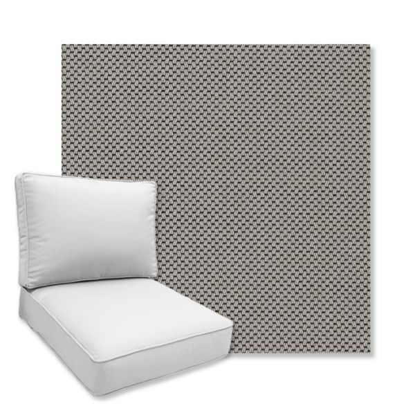 Picture of Scoop Dove | Universal Deep Seating Outdoor Cushions SIZE B