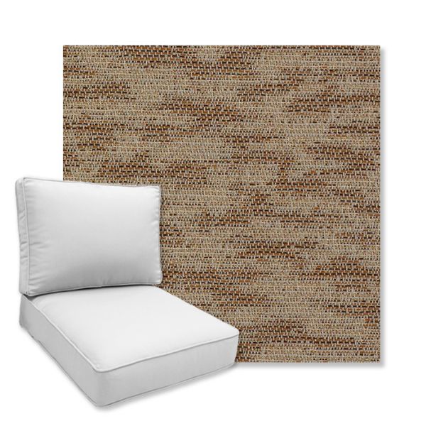 Picture of Seascape Fawn | Universal Deep Seating Outdoor Cushions SIZE B