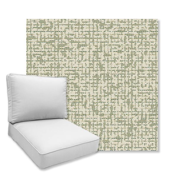 Picture of Static Emerald | Universal Deep Seating Outdoor Cushions SIZE B