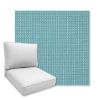 Picture of Etc Aqua | Universal Deep Seating Outdoor Cushions SIZE B