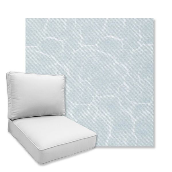 Picture of Lagoon Aqua | Universal Deep Seating Outdoor Cushions SIZE B