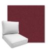 Picture of Canvas Burgundy | Universal Deep Seating Outdoor Cushions SIZE C