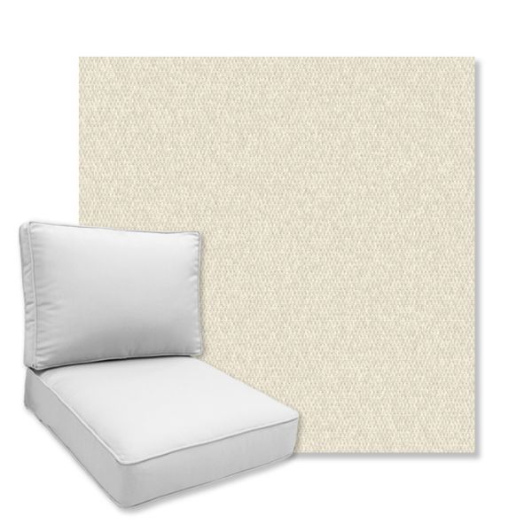 Picture of Canvas Ivory | Universal Deep Seating Outdoor Cushions SIZE C