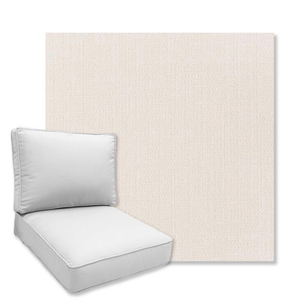 Picture of Cortez Snow | Universal Deep Seating Outdoor Cushions SIZE C