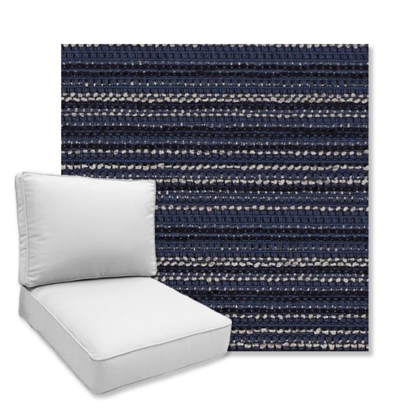 Picture of Encore Midnight | Universal Deep Seating Outdoor Cushions SIZE C