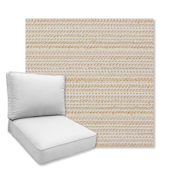 Picture of Encore Moon | Universal Deep Seating Outdoor Cushions SIZE C