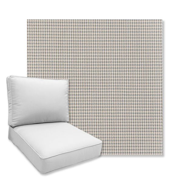 Picture of Gidget Putty | Universal Deep Seating Outdoor Cushions SIZE C