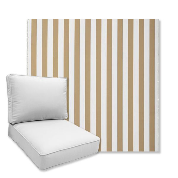 Picture of Kinzie Wheat | Universal Deep Seating Outdoor Cushions SIZE C