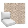 Picture of Labyrinth Ochre | Universal Deep Seating Outdoor Cushions SIZE C