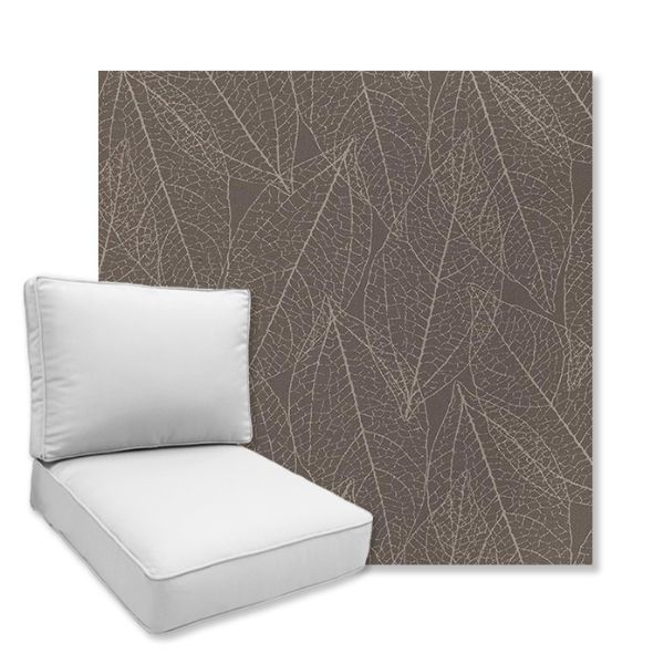 Picture of Laurel Graphite | Universal Deep Seating Outdoor Cushions SIZE C