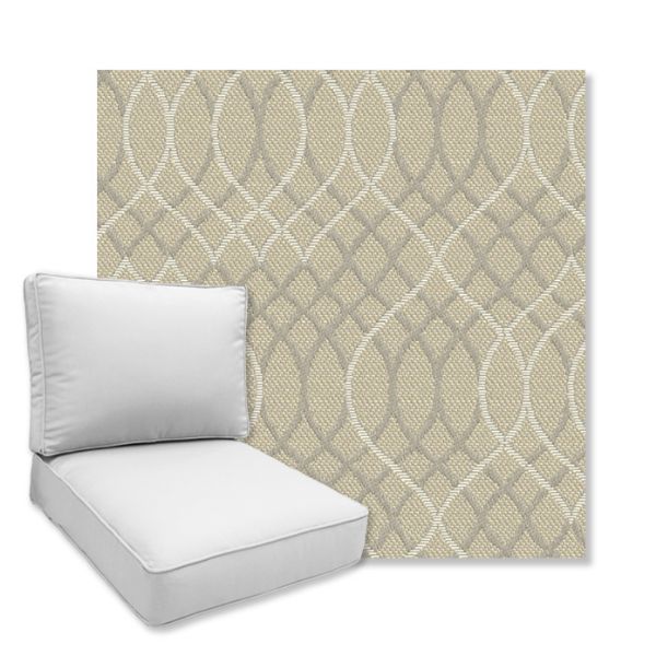 Picture of Melody Chrome | Universal Deep Seating Outdoor Cushions SIZE C