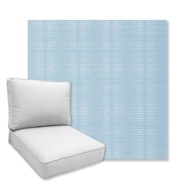 Picture of Moonbeam Sky | Universal Deep Seating Outdoor Cushions SIZE C