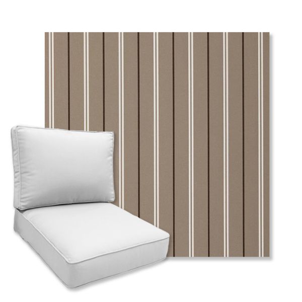 Picture of Pathway Pecan | Universal Deep Seating Outdoor Cushions SIZE C