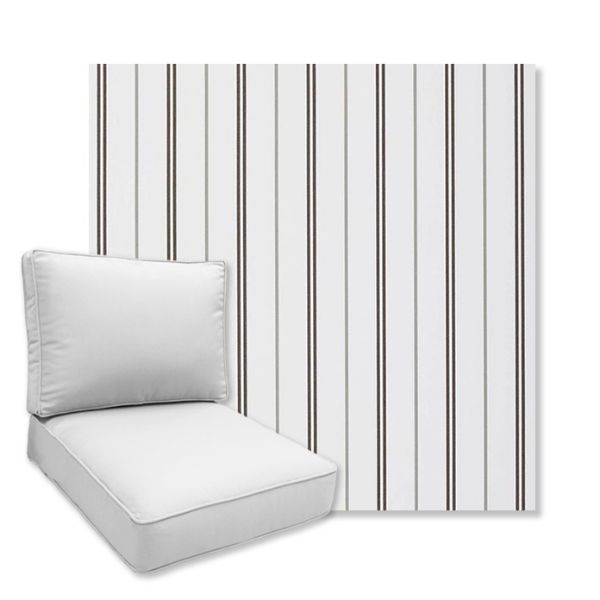 Picture of Pathway Pumice | Universal Deep Seating Outdoor Cushions SIZE C
