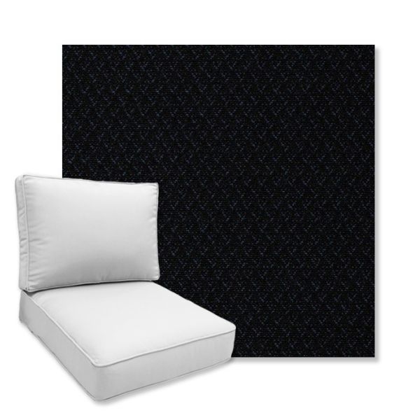 Picture of Samba Midnight | Universal Deep Seating Outdoor Cushions SIZE C
