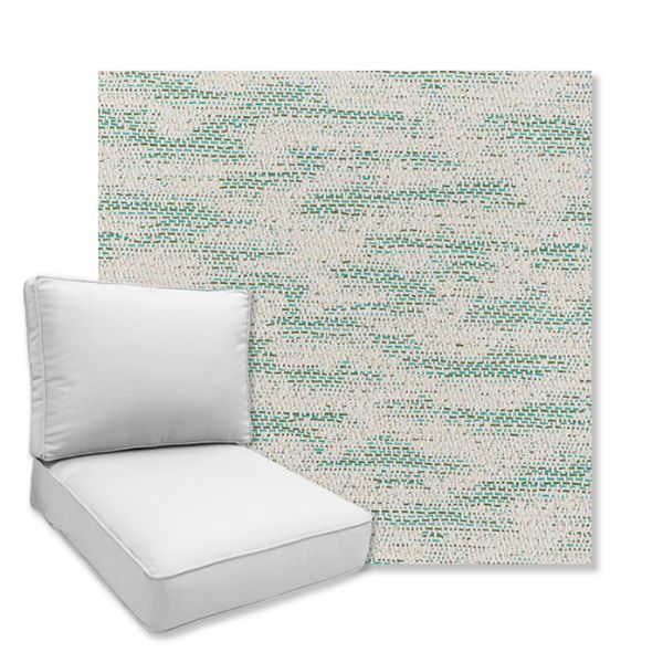 Picture of Seascape Breeze | Universal Deep Seating Outdoor Cushions SIZE C